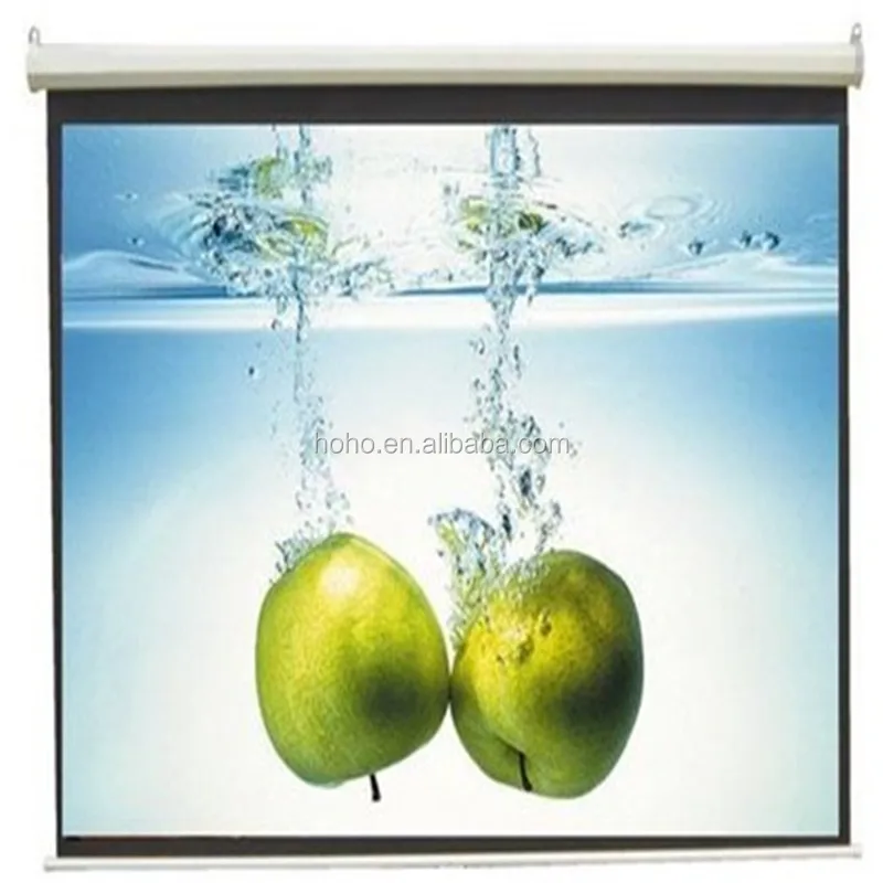 Motorized Projector Screen / Large Size Electric Projection Screen China Manufacture