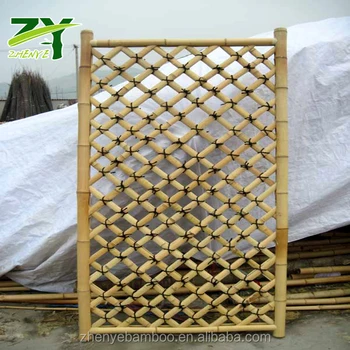 Hot Zy 308 Factory Prices Bamboo Lattice Panel Garden Lattice