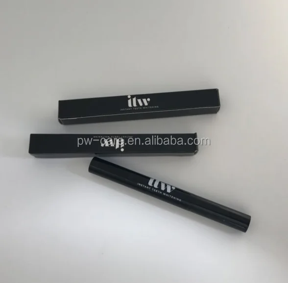 

Hot selling private label/logo teeth whitening pens, Silver gold black white