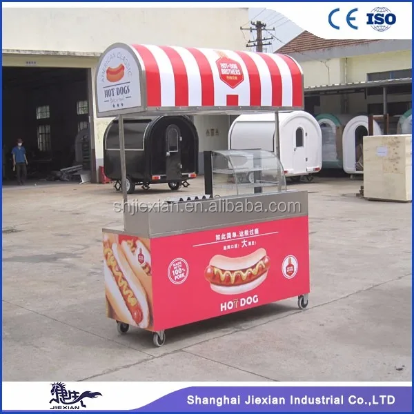 Jxcr200 On Promotion! Jiexian Outdoor Mobile Concession Hot Dog Stand