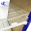 2019 new cosmetic supermarket retail metal shelf display stand
