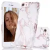 IMD Customized Golden Rose marble phone case for iphone 6/7/8,marble phone case for iphone