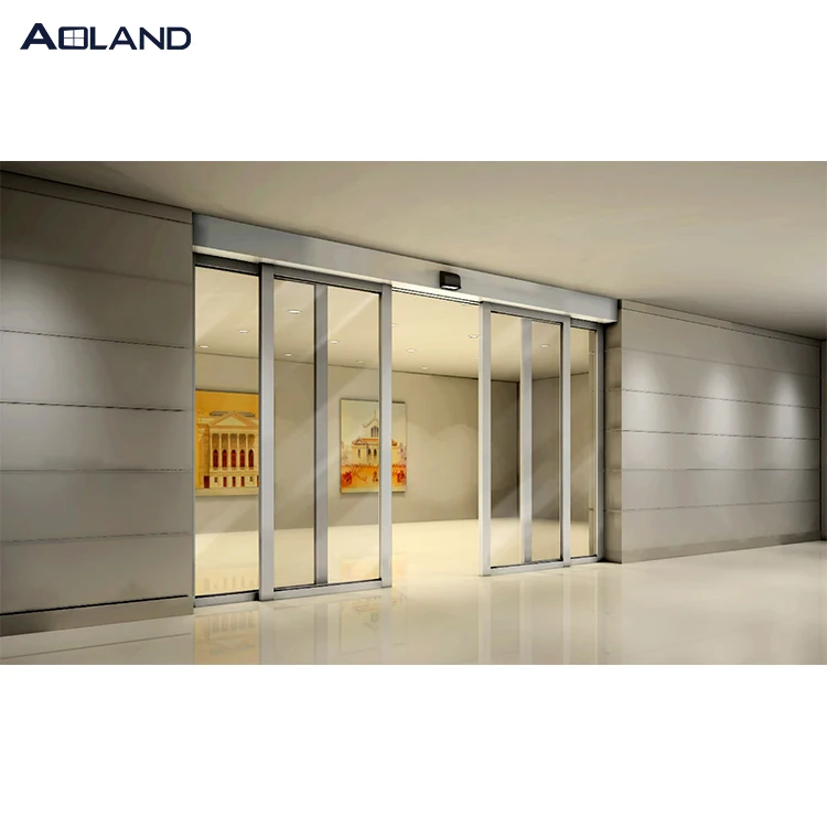 Highends commerical grade Automatic sensor sliding door with German brand electric device