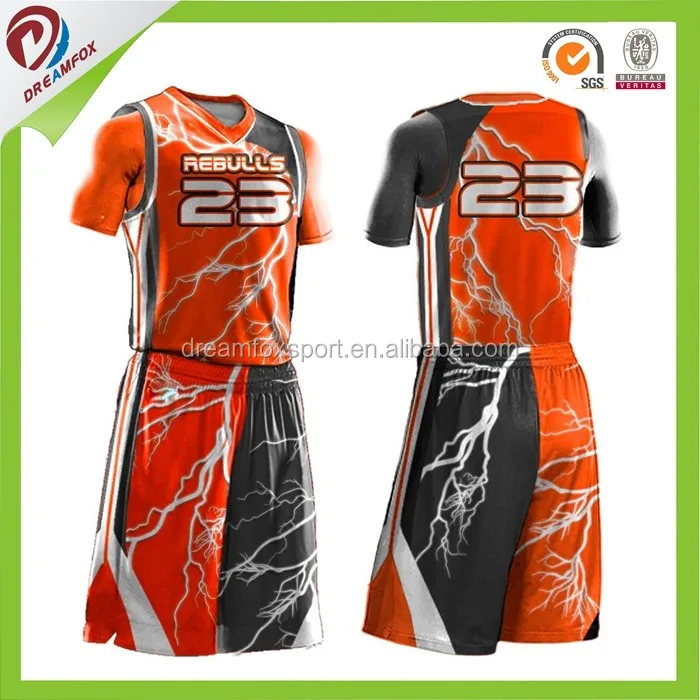 China Supplier Basketball Jersey Color 