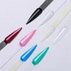 50 pcs Sharp Nail Art False Tips Polish Gel Color Practice Display Nails Transparent White Clear Nail Tips