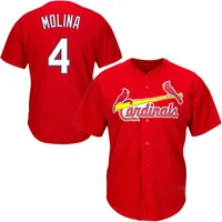 

St. Louis Cardinals 46 Paul Goldschmidt 4 Yadier Molina High-quality 100% Stitched baseball Jerseys