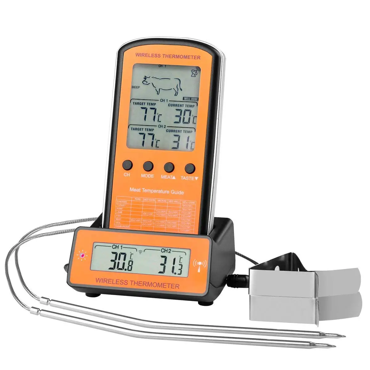 Беспроводной термометр. BBQ Wireless Thermometer kt101. Wireless BBQ термометр мануал. Инструкция Wireless BBQ Thermometer. Wireless Thermometer инструкция.