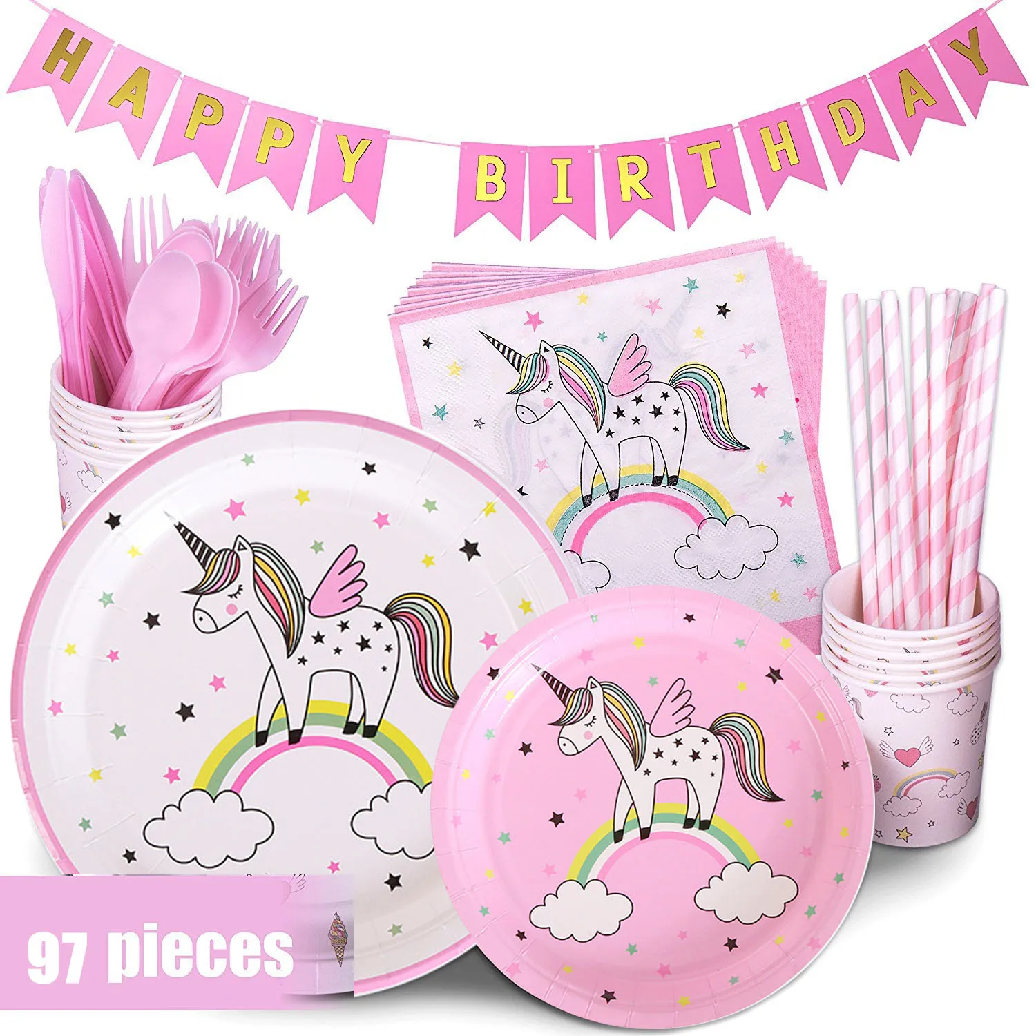 72 Pieces Licorne Fete Fournitures Pour La Fete D Anniversaire Licorne Decoration Tasse Plaque Paille Serviette Masque Chapeau Boite Fourchette Ensembles Buy Unicorn Party Supplies Kids Birthday Party Supplies Set Unicorn Party Cup Plate