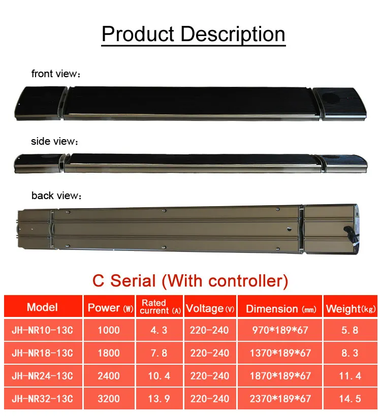 stocked electric outdoor patio heater cover with Overheat protection.jpg