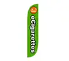 e-cigarettes Feather Flag Green