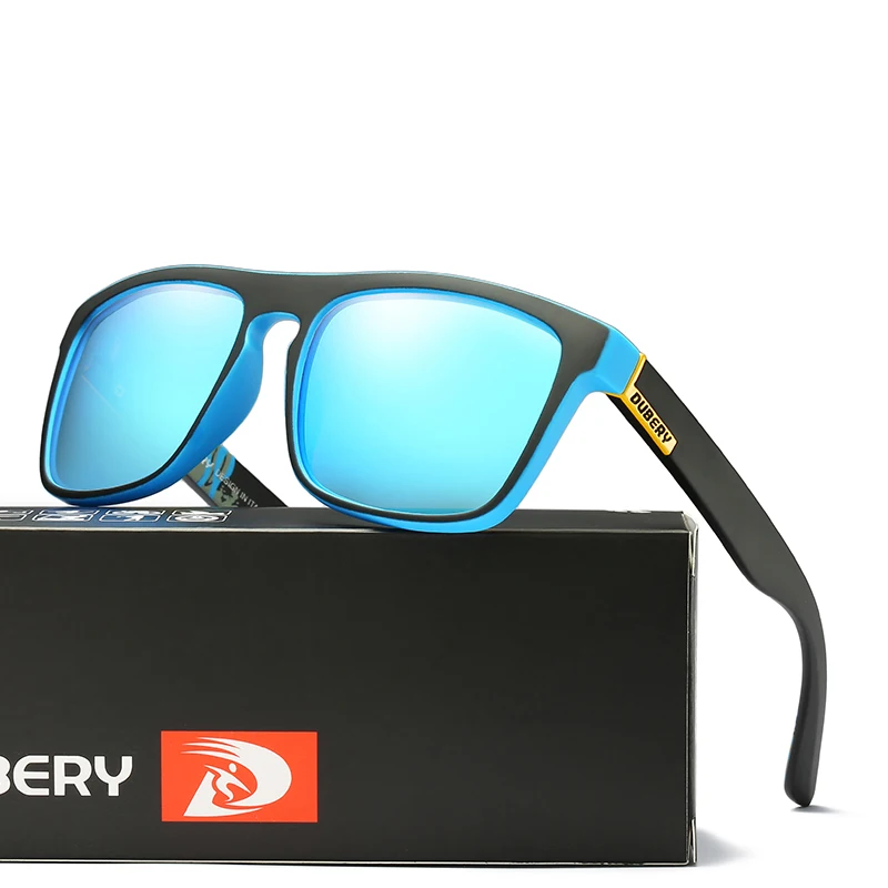 

DUBERY Promotion Customized high quality Fashion Colorful Polarized Sports Sun Glasses Sunglasses, Custom colors