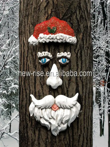 Santa Claus Tree Face Make Your Tree Alive In Christmas Buy