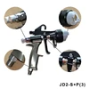 Double heads SPRAY GUN for chrome spray plating, or for other painting