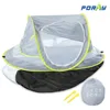 Large Baby Portable Beach Play Tent Provide UPF 50+ Sun Shelter,Baby Travel Bed With Sleeping Pad,Cooling Mat And 2 Pegs,Lightw