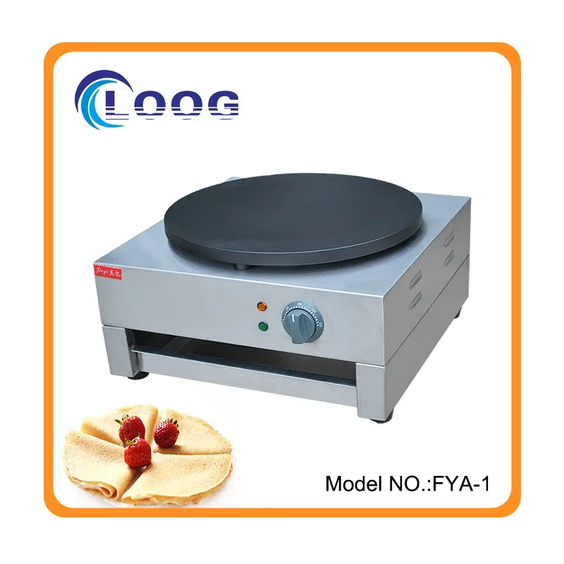 Commercial Rotating Crepe Maker Pancake Maker Machine Electric Rotary