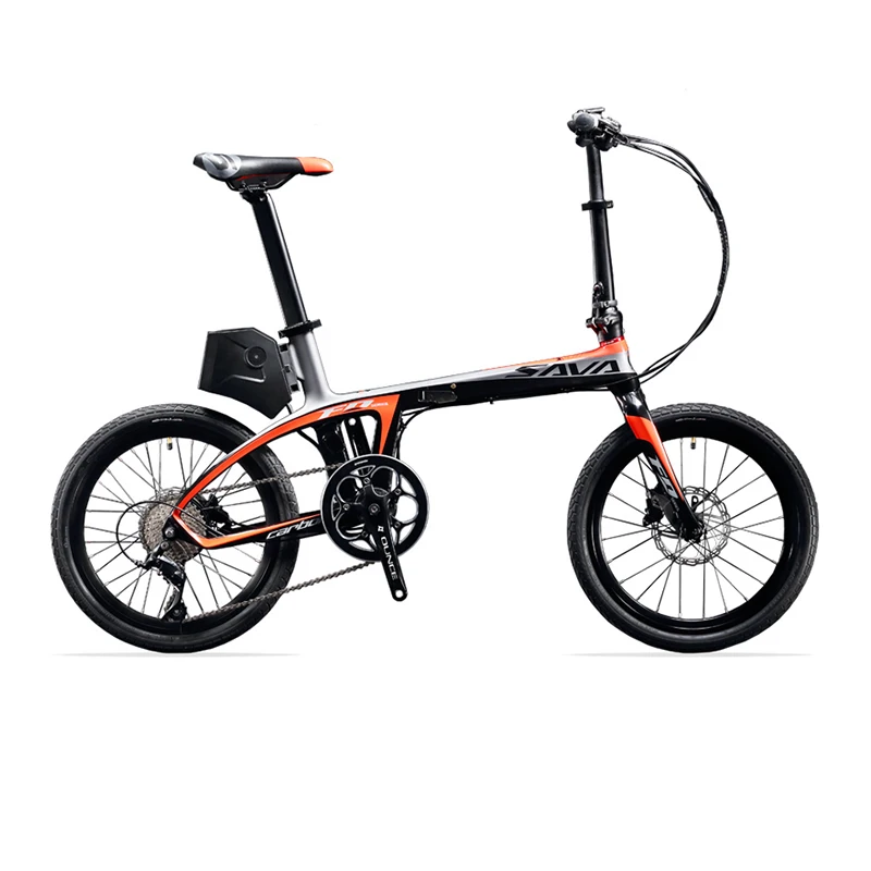 

20 Inch E Bike Folding Electric Bike 250W 36V Charger Battery Cell Carbon Electric Bike with Hydraulic Disc Brake