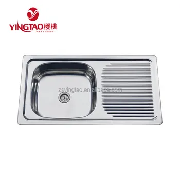 Topmount Built In Reversible Good Quality Single Bowl Kitchen Sink