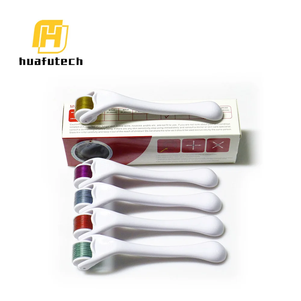 

Huafu 540 derma roller amazon top seller, Customized;any pms color is available