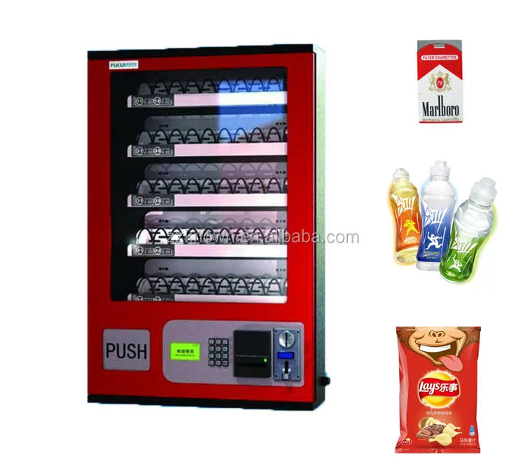 Coin Operated Table Top Vending Machine Snack Drink Vending Machine