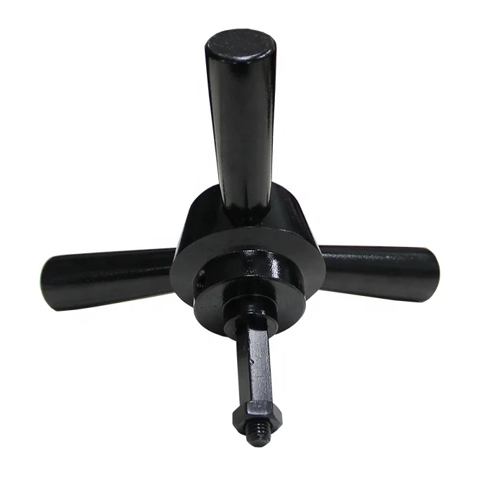 
China lock smith 3 spoke Zinc Alloy Lock Handles For Safe JN713 