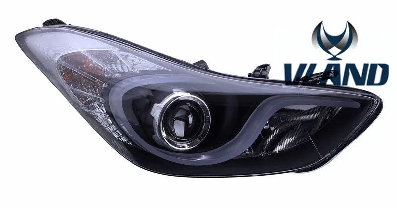 Vland manufacturer for Elantra AVANTE MD  headlight for 2011 2012 2013 2015 2018 for ELANTRA LED head lamp wholesale price