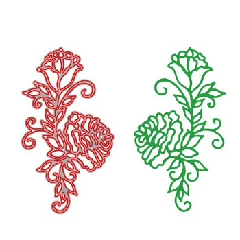 Beautiful Rose Etch Stencils Die Cut Craft Factory Custom ...