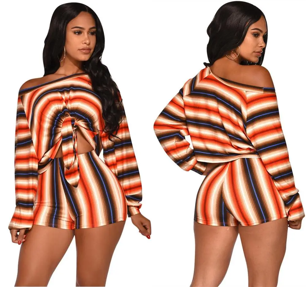 

H1192-2019 New Women Set Two Piece Set Women Clothing