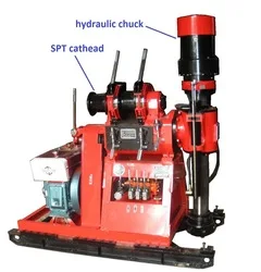 hydraulic rotary drilling rig machine