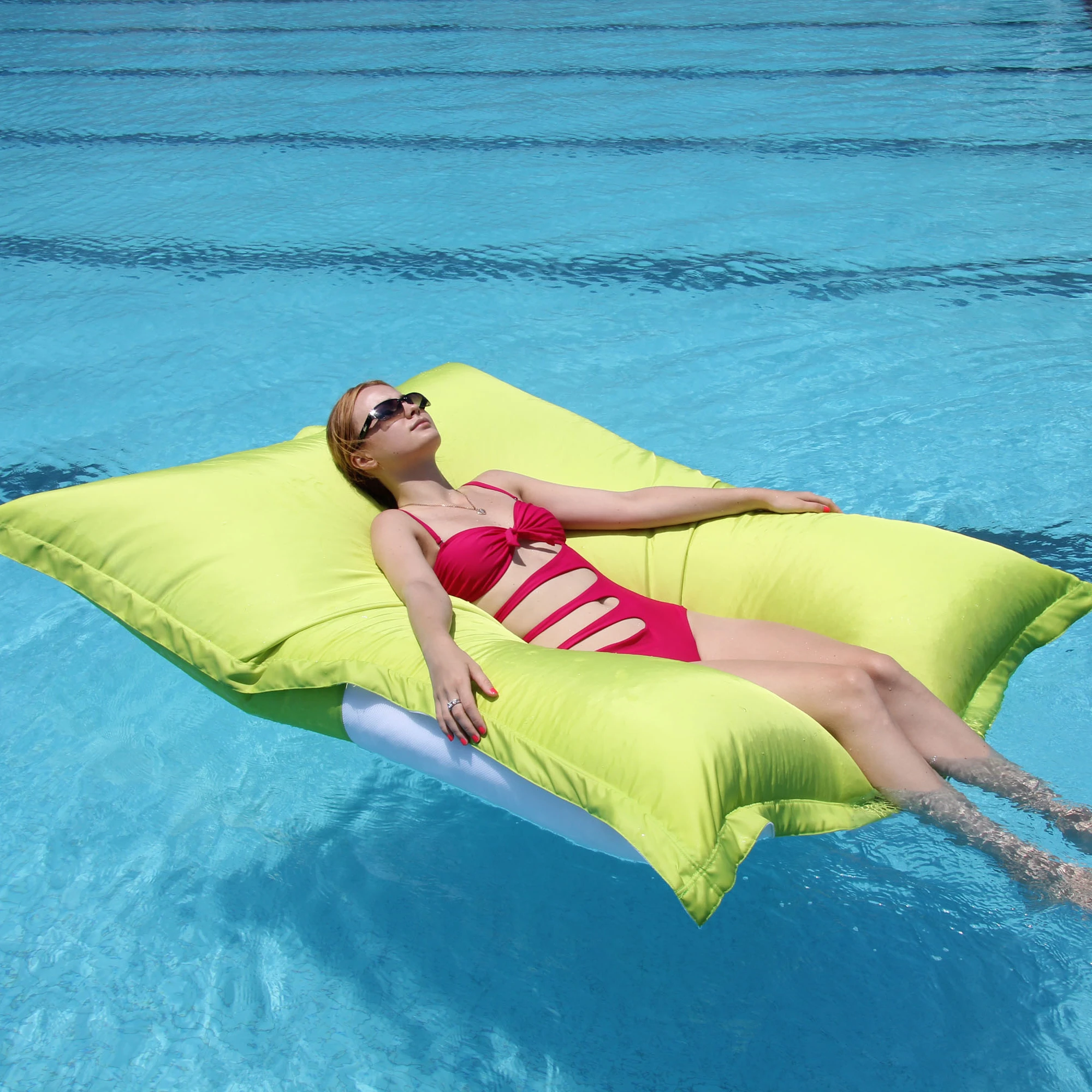Giant Waterproof Swimming Pool Bean Bag Bed For Floating Outdoor Product On
