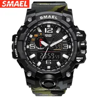 

SMAEL 1545 Men Digital & Quartz Watch Luxury Branded Military Waterproof Diving Sport Wristwatch for Men relojes