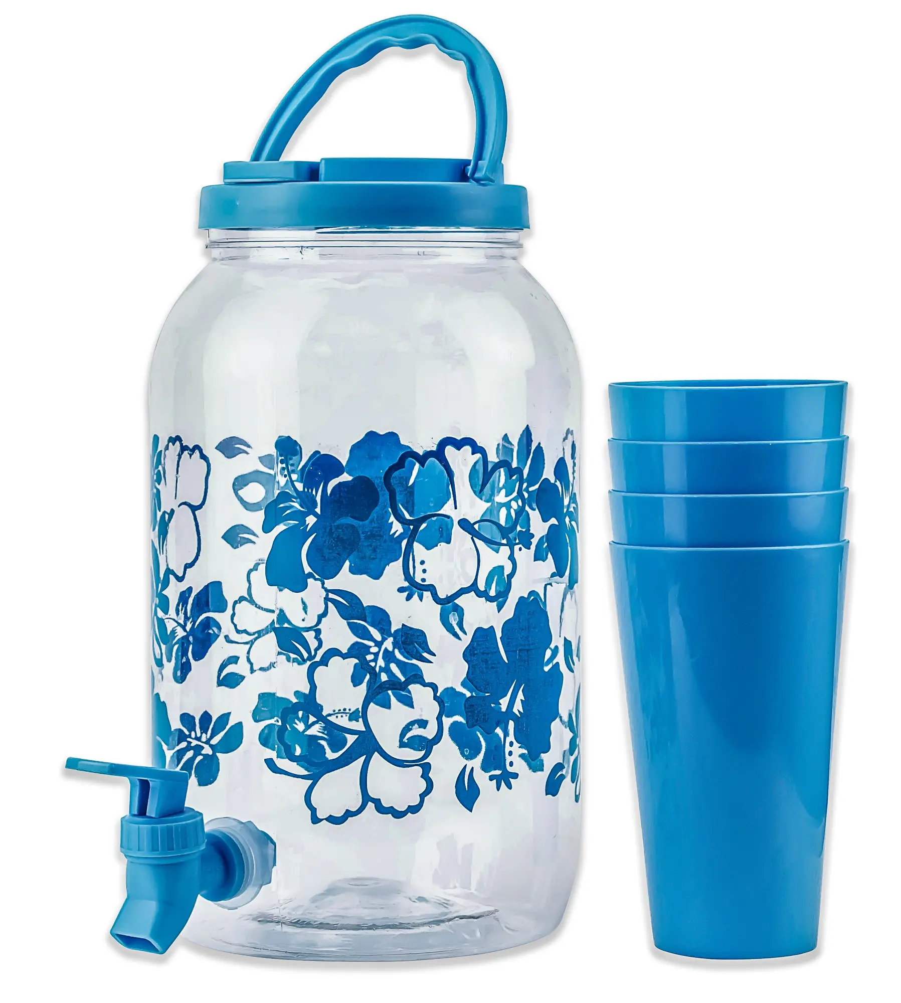 plastic water dispenser with spigot