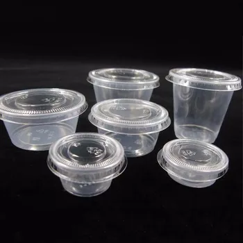 serving cups with lids