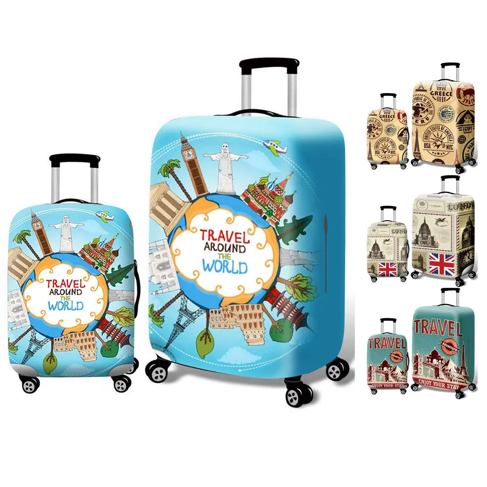 

Wholesale 200 More Designs Choice Suitcase Protector Travel Luggage Cover