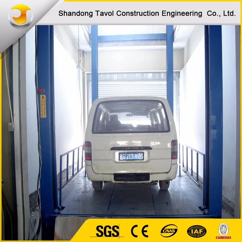 家庭车库价格的液压汽车升降机