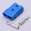 Makes assembly quick and easy battery power connector