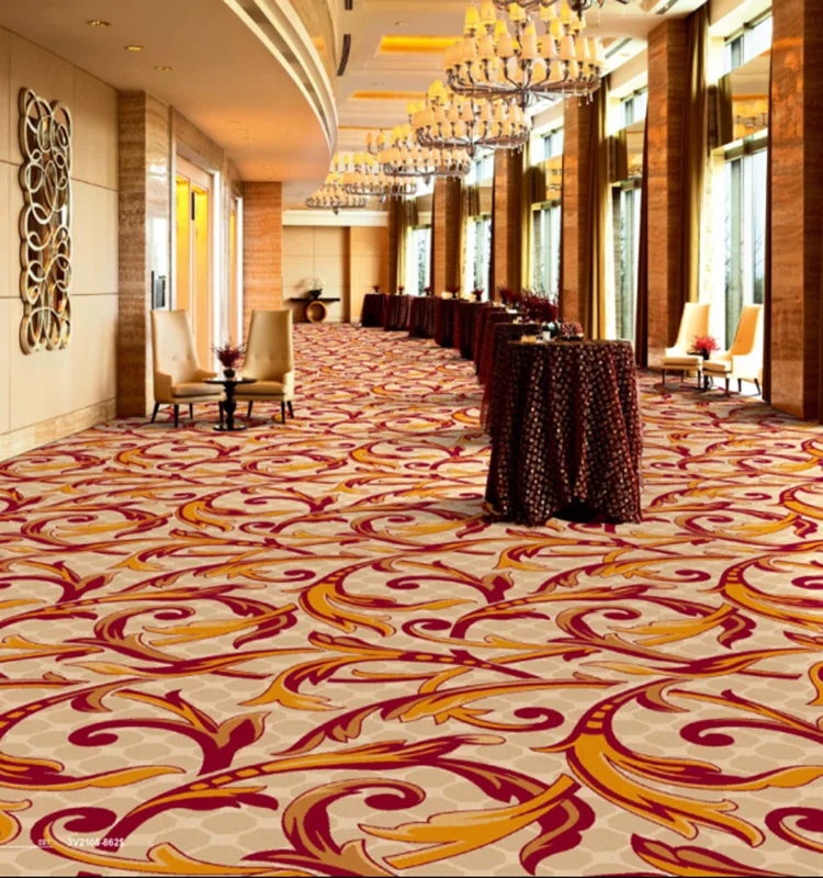 Hotel used Nylon Printed Carpet
