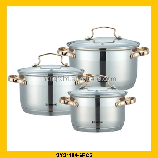 12pcs Stainless Steel Thomas Inox Cookware Set Inox Cooking Pot Buy