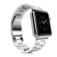 

RPinker-Wearable Luxury Stainless Steel Sports Watch Bands Metal Bracelet For Apple Watch 42mm 38mm