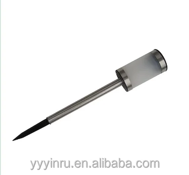 
NINGBO high quantity solar powered pillar lights stainless steel outdoor lighting for garden decoration 