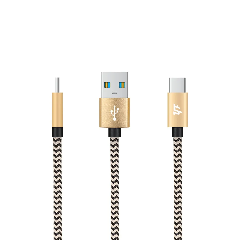 

Pinyi 1m nylon braided cable type c cable