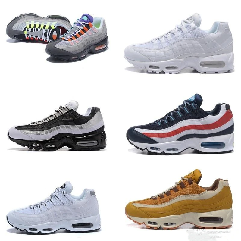 
New arrive air cushion 95 sneakers men sports shoes 