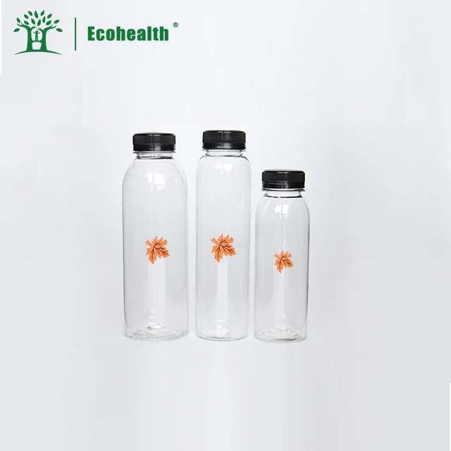 2019 Factory best supplier Biodegradable PLA Plastic Bottle 380ml size Compostable PLA Water Bottle Milk Juice Bottle