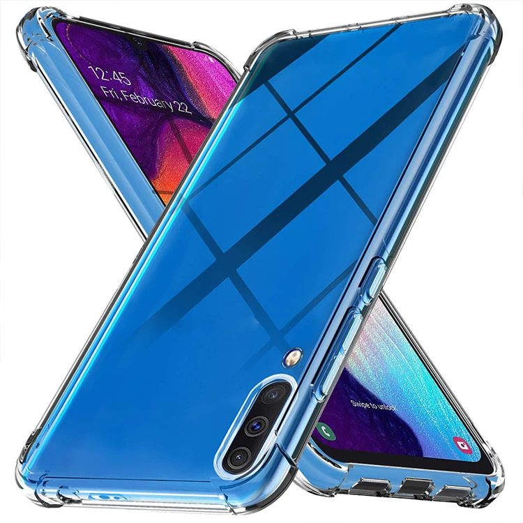 

Factory Direct Soft Tpu Gel Bumper Case Cover For Samsung Galaxy A50 Case, Clear