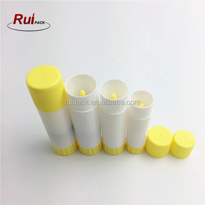 Large Size Lip Balm Container 21g 36g Empty Twist Up Glue Stick Tube