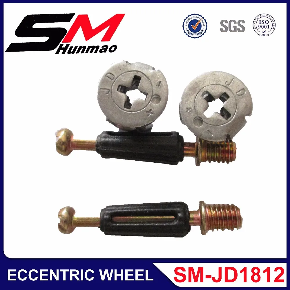 Eccentric Cam Steel Metal Minifix Cam Furniture Eccentric Cam Screws