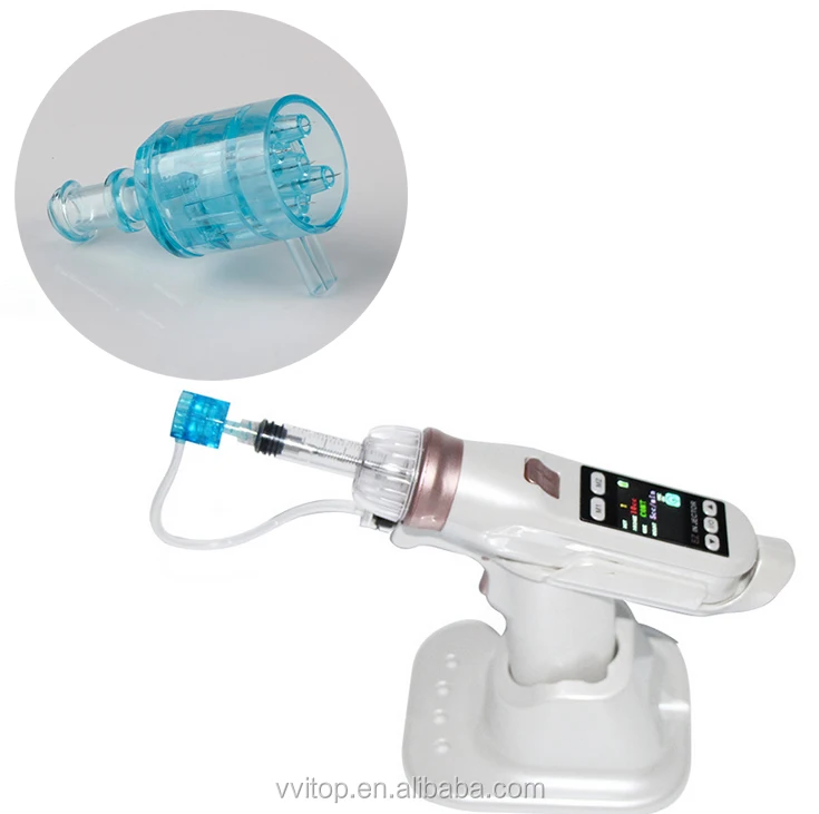 

Vital Acid PRP Vacuum Injection Negative Pressure Water Mesotherapy Meso Gun, White