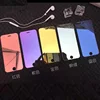 Mirror effect color screen protector for iPhone 7, for iphone 7 mirror tempered glass screen protector, electroplated