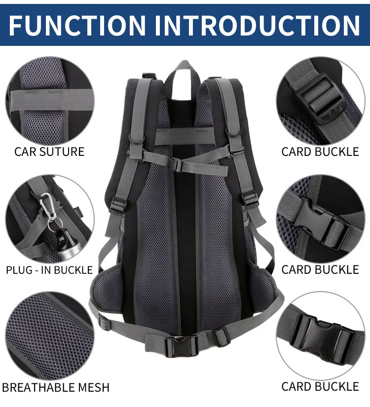 multi-function Sports camouflage backpack hiking bags Waterproof 3D tactics backpacks