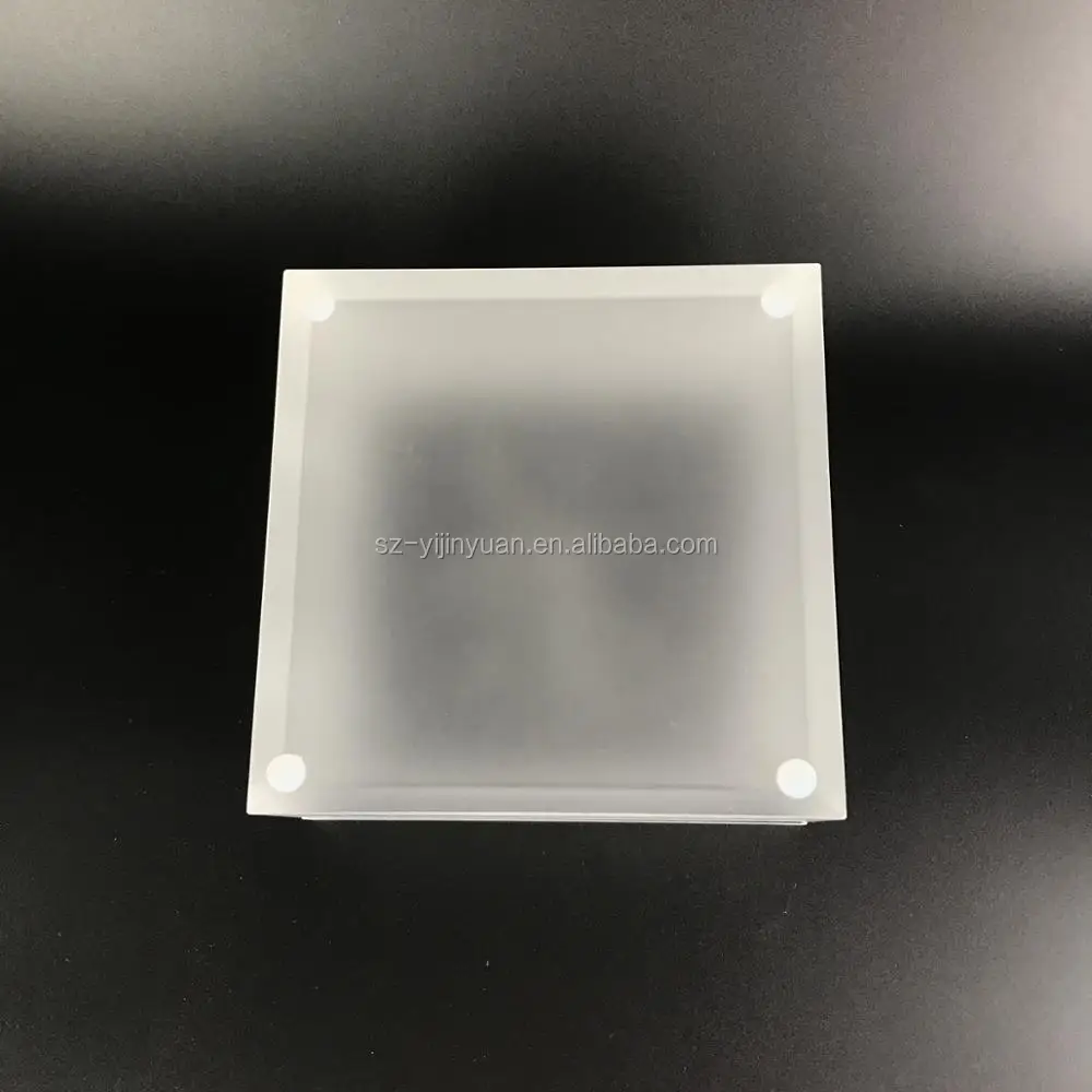 Useful handy acrylic tea cup and saucer box chinese tea gift box