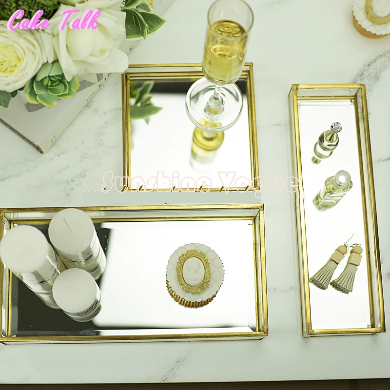 Popular Glass Mirror Tray-Buy Cheap Glass Mirror Tray lots